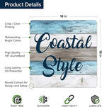 Custom Sign, Custom Street Sign, 11 Font Colors, 13 Font Styles, 4 Hole Options - Image 6