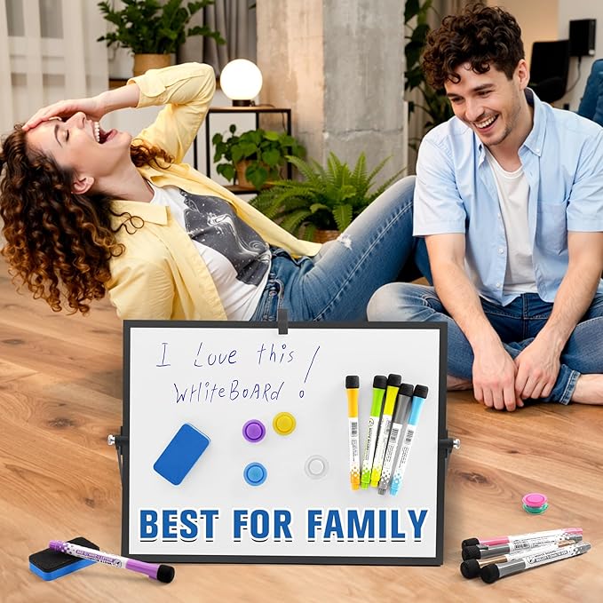 Grtard Dry Erase Magnetic White Board, Portable Small Whiteboard Set, Dry Erase - Image 3