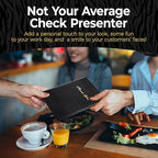 Gold Lion Gear Restaurant Check Presenters - Image 9