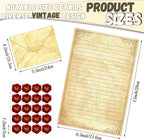 TaoBary 160 Pcs Stationery Paper Set 50 Double Sided Stationery Papers - Image 4