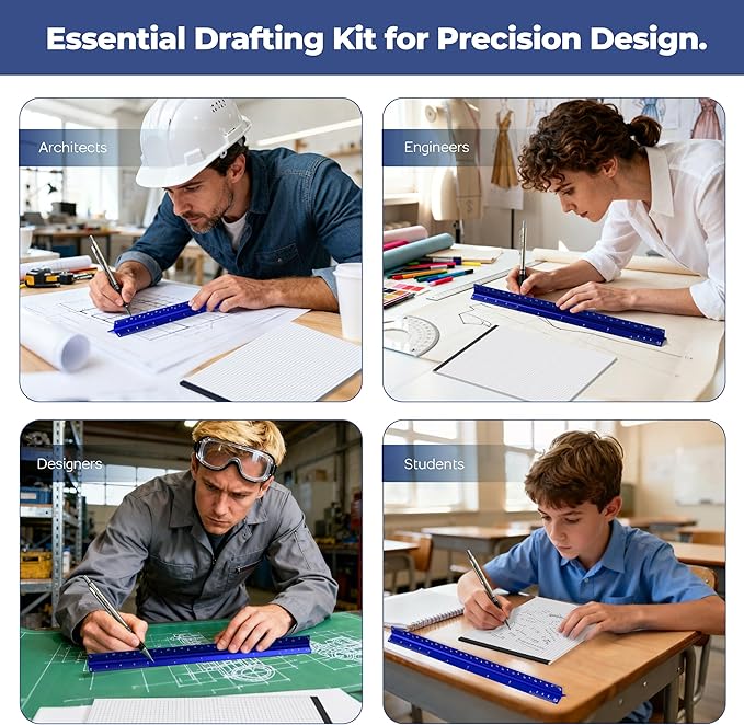 Nicpro 16PCS Drafting Tools - Image 7
