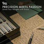 Wordsworth & Black Calligraphy Pen Gift Set, Includes Bottle, 6 Cartridges - Image 8