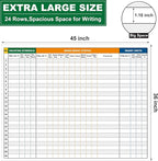 Extra Large Property Management Make Ready White Board, 36X45 Inch Big Dry - Image 2