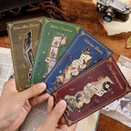 4pcs Vintage Bookmarks for Reading Women & Men, Unique Pretty Cute Metal Book - Image 9
