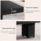 Tribesigns 63-Inch Executive Desk, Modern Office Computer Desk - Image 7