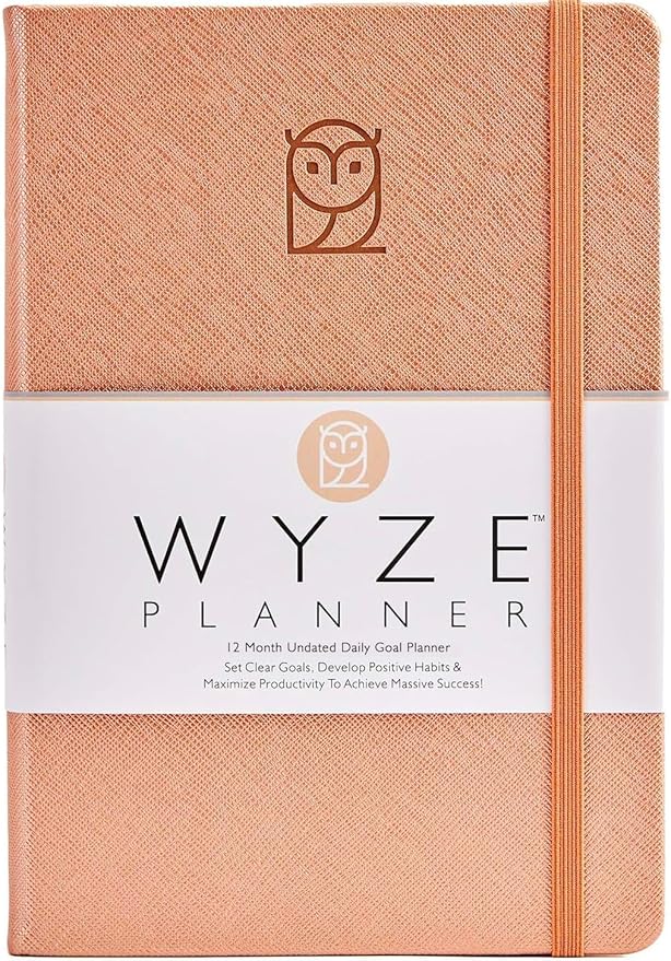 Wyze Planner Undated Daily Planner – 1-Year B5 Productivity Organizer - Image 6