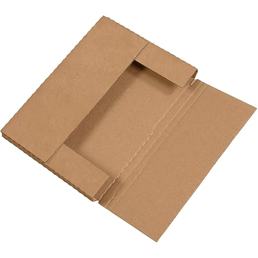 Tape Logic TLM1291K Easy-Fold Mailers, 12 1/8" x 9 1/8" x 1" by TapeLogic