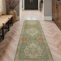 GENIMO Runner Rug 2'6"x6 Machine Washable Non Slip Vintage Hallway Runner Rug by GENIMO