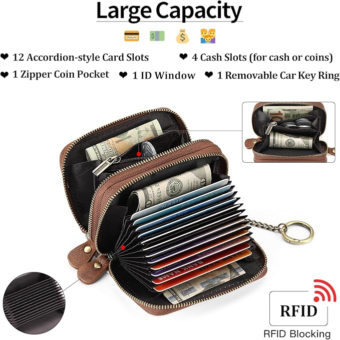 GOIACII Small Genuine Leather Wallet - Image 2