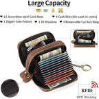 GOIACII Small Genuine Leather Wallet - Image 2