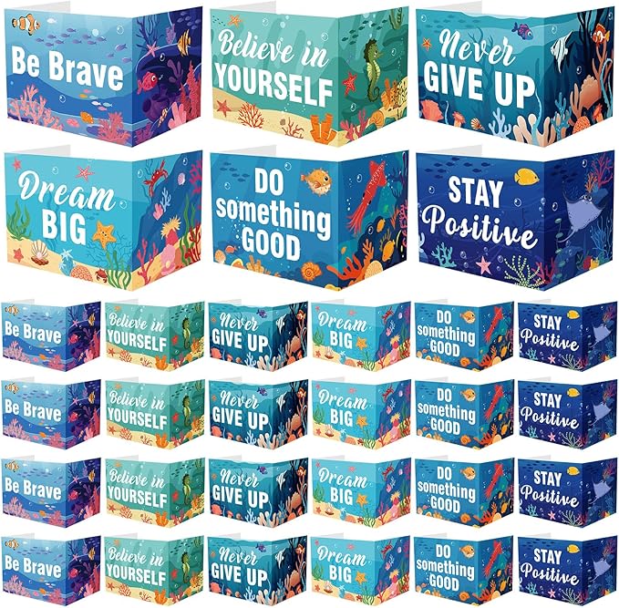 Honoson 24 Pcs Bulk Inspirational Privacy Folders by Honoson