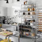 Regal Altair 18" Deep x 36" Wide x 96" Height Wire Shelving Kit | 10-Tier | NSF - Image 7