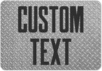 Custom Sign, Custom Street Sign, 11 Font Colors, 13 Font Styles, 4 Hole Options by MySignCenter