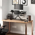 FLEXISPOT 32" Motorized Standing Desk Converter, Electric Stand up Desk Riser - Image 2