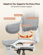 sihoo b100 pro ergonomic mesh office chair with, side view