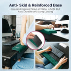 EdgeRest PostureUp L-Shaped Desk Long Wrist Rest Elbow, Forearm & Wrist Comfort - Image 5