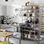 Regal Altair 21" Deep x 36" Wide x 86" Height Wire Shelving Kit | 10-Tier | NSF - Image 7