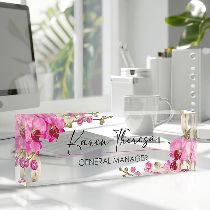 Personalized Desk Name Plate - Image 2