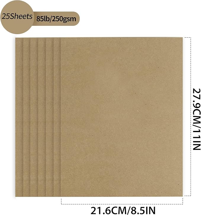 Brown Kraft Cardstock - Image 2