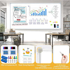 4'x8' WhiteBoard Magnetic Dry Erase White Board - Image 5