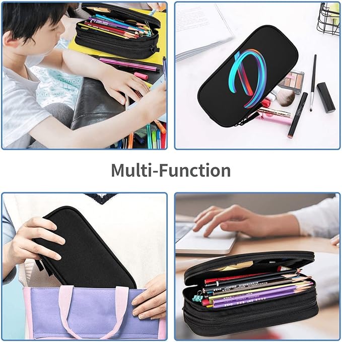 Pazacon Cute Initial Pencil Case - Image 6