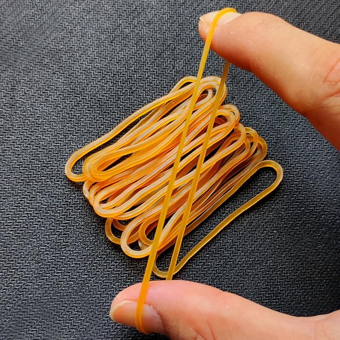 600pcs Elastic Rubber Bands Ties Home Office Students School Stationery - Image 6