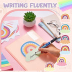 Henoyso 108 Pcs Rainbow Name Tags - Image 3