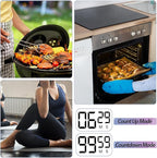 Weewooday 24 Pcs Digital Kitchen Timer Magnetic Timer Bulk On/Off Switch Minute - Image 3