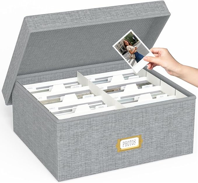 Decorative Photo Storage Box by JOLENSOY
