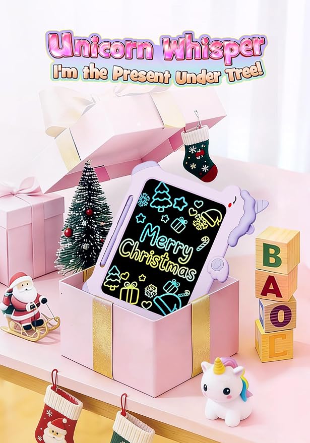 Kikapabi LCD Writing Tablet for Kids, Unicorn Toys Gifts for 3 4 5 6 7 Year Old - Image 10