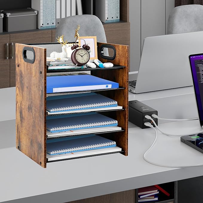 Wood Desk Organizer - Image 6