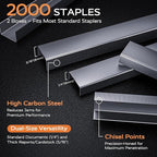 MARSROCK Effortless Stapler for Desk - Image 9
