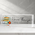 Custom Office Name Plate, Personalized Gifts by Unknown