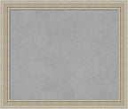 Amanti Art Silver Framed Magnetic Board 24x28 Medium Vision Board by AmantiArt