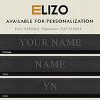 ELIZO Personalized Custom Desk Pad Set Real Leather Desk Mat Mouse Pad Unique - Image 2