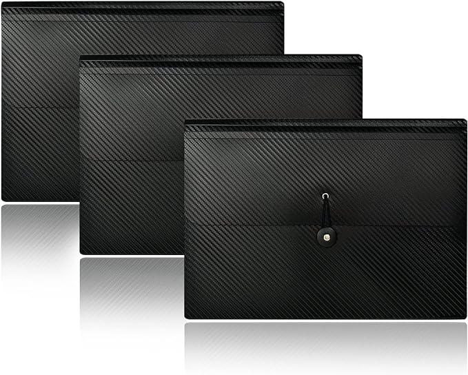 Cesil 3Pcs Expanding File Folders, 13 Pockets File Organizer Accordion File by CesilOfficeSupplies
