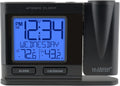 la crosse technology 616-41667-int black atomic projection alarm, main product view