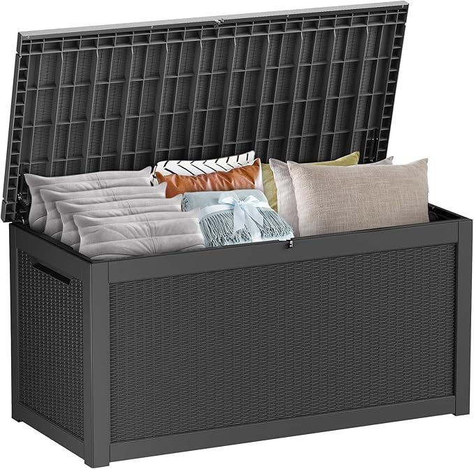 Yardgrace Extra-Large 320 Gallon Outdoor Storage Bin by Unknown