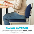 FORTEM Seat Cushion, Office Chair Cushion, Lumbar Support Pillow - Image 8