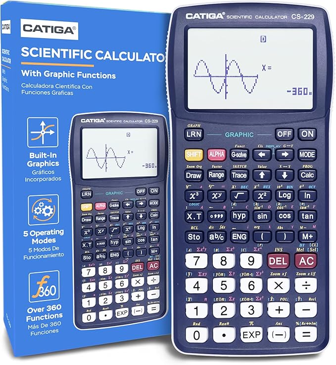 CATIGA CS229 Scientific Calculator by CATIGA