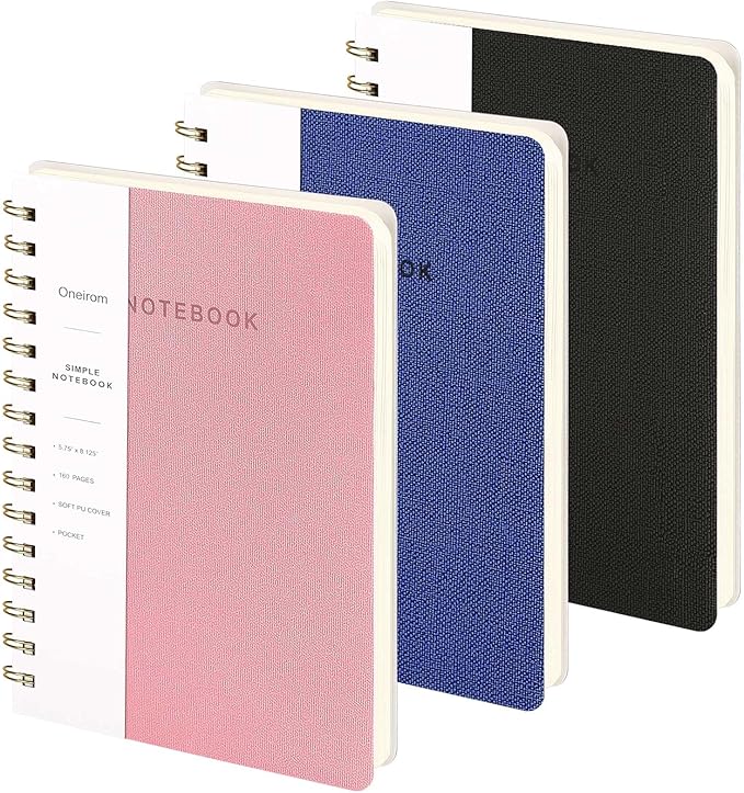 Spiral Notebook-5.75" x 8.125" College Ruled Journal by Oneirom