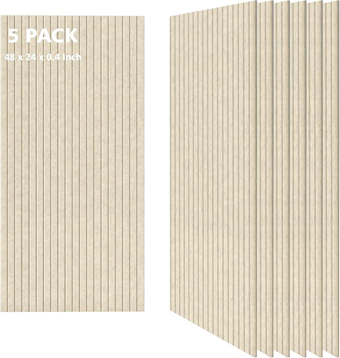 AUTORIFIC Acoustic Panels, 5 Pack Sound Panels Noise Reducing by AUTORIFIC