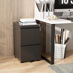 Greenvelly 2 Drawer Mobile File Cabinet - Image 2