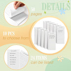 Censen 10 Pack 500 Sheets To Do List Notes Daily Checklist Notepads - Image 2