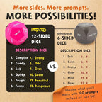 Art Dice – 12-Sided Wooden Dice - Image 4