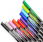 BIC Intensity Fineliner Marker Pen, Fine Point, Clean & Crisp Writing - Image 3