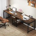 Tribesigns Two Person Desk, 79 Inch Double Desk by Tribesigns