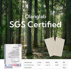 Olanglab Wood Slat Wall Panels 4 Pack, Wooden Acoustic Wall Panels, 94.5"x12.6" - Image 5