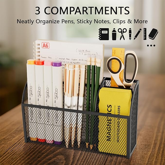UVGVA Magnetic Pencil Holder Markers Dry Erase Holder - Image 5