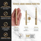 Scriveiner Gold Luxury Fountain Pen - Image 4